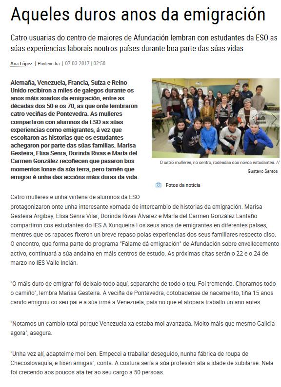 duros anos emigracion